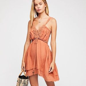 Free People Hot Hot Hot Mini Dress